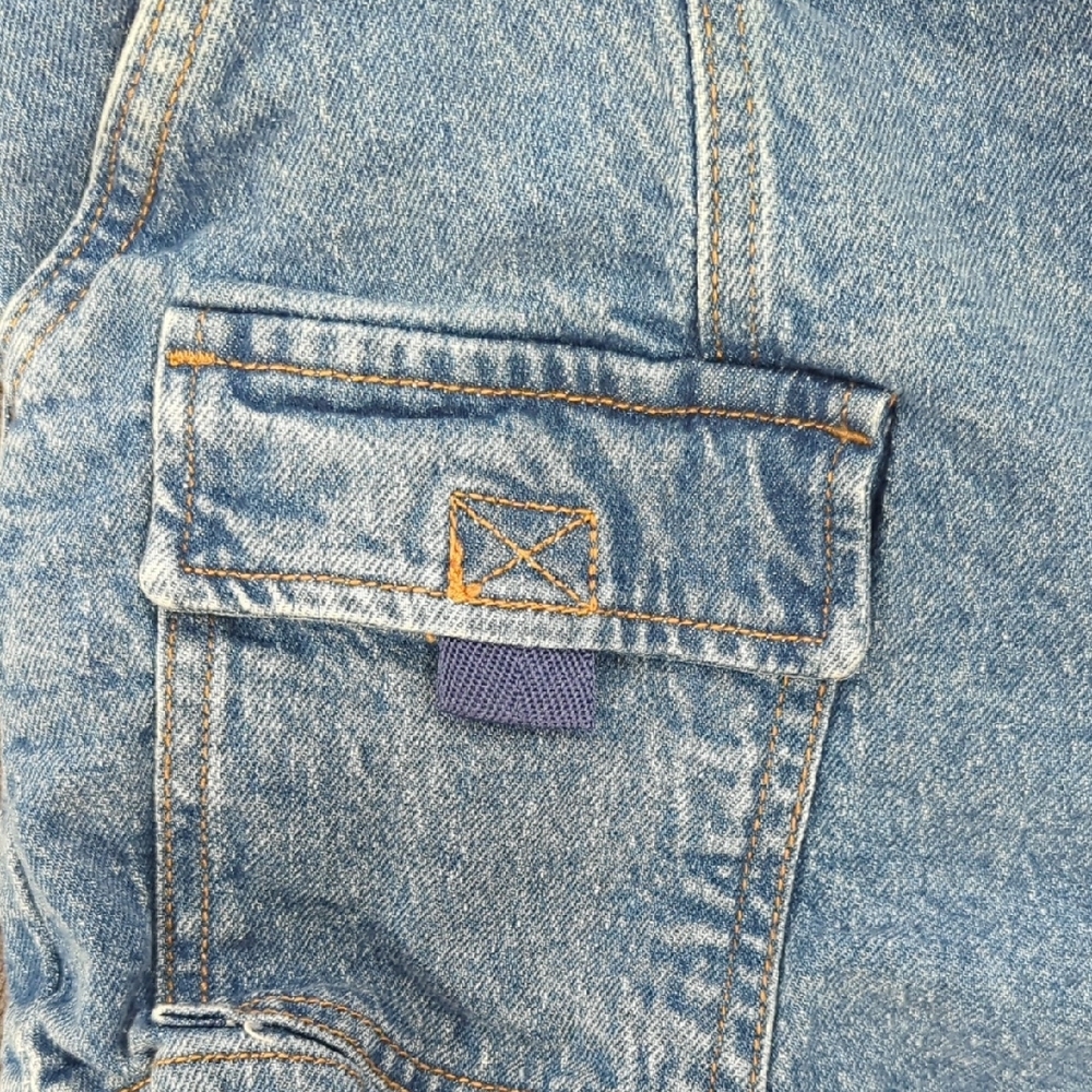 Wild Fable Blue Jean Shorts with Relaxed Fit - Picture 4 of 4
